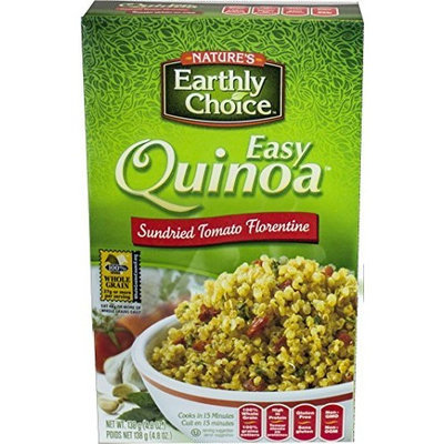 Nature's Earthly Choice Organic Easy Quinoa Sun Dried, Tomato Florentine, 4.8 Ounce