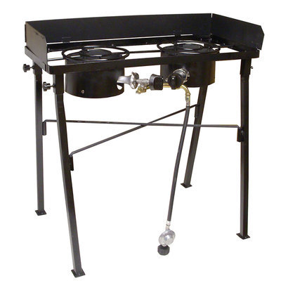 King Kooker Low Pressure Dual Burner Portable Propane Outdoor Cooker