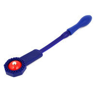Handheld Roller Body Neck Back Massage Fitness Hammer Blue Red