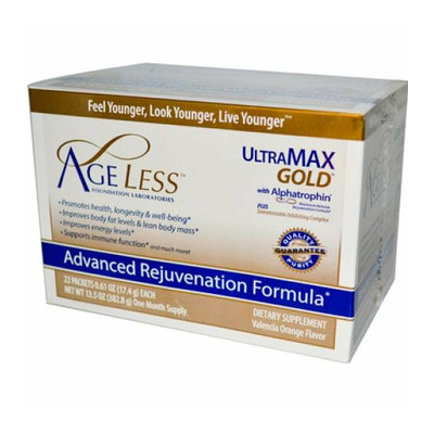 Ageless Foundation UltraMAX Gold with Alphatrophin Valencia Orange 22 Packets