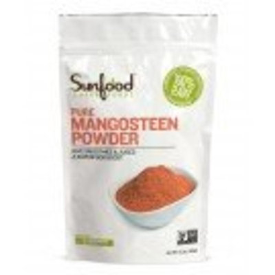 Sunfood Mangosteen Powder, (ultra-premium grade, raw, sustainably-grown) 100 Grams