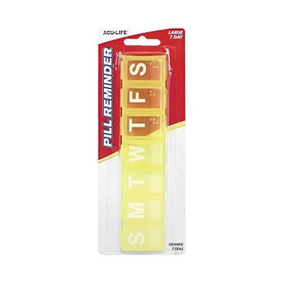 Acu-Life Health Enterprises 7 Day Pill Box, Large