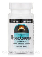 Source Naturals Inc. Hydroxocobalamin Source Naturals, Inc. 120 Lozenge