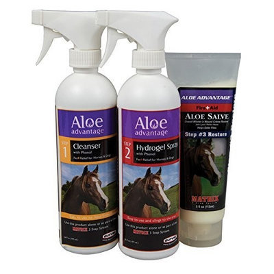 Durvet Aloe Advantage 3-Step Matrix Wound Care System