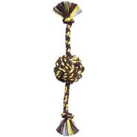 Mammoth Flossy Chews Color Monkey Fist Ball with Rope Ends