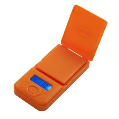 American Weigh Scale V2-600 Digital Pocket Scale, Orange, 600 X 0.1 G