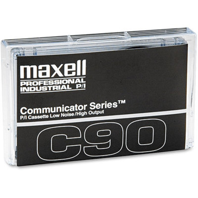 Maxell Standard Dictation Audio Cassette, Normal Bias, 90 Minutes (45 x 2)