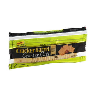 Cracker Barrel Cracker Cuts Cheese Jalapeno