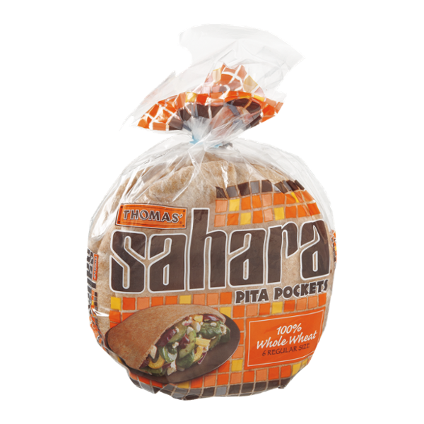 Thomas Sahara Pita Pocket 100 Whole Wheat 6 CT Reviews 2019