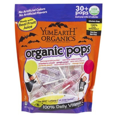 YummyFun Yummy Earth Organic Lolli Pops 7.4 oz
