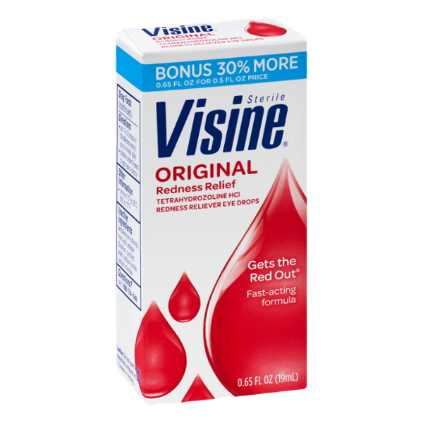 Visine Original Redness Relief Eye Drops Reviews 2019