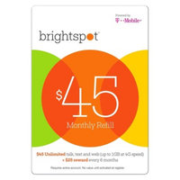 Interactive Communication brightspot $45 Prepaid Card