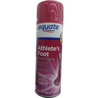 Athlete's Foot Powder Spray 4.6oz By Equate, Compare to Tinactin