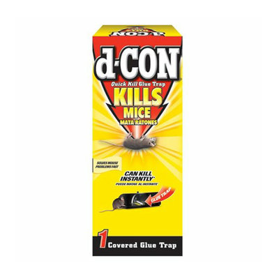 d-CON Quick-Kill Covered Glue Trap for Mice