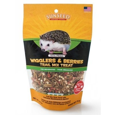 Sunseed Vita Prime Vita Prima Hedgehog Treat - Wigglers & Berries