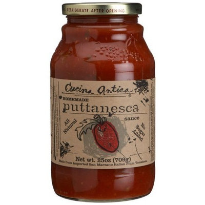Cucina Antica Puttanesca, 25-Ounce Jars (Pack of 6)