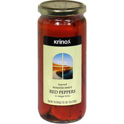 Krinos Roasted Sweet Red Peppers