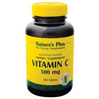 Nature's Plus - Vitamin C, 500 mg, 180 tablets Health and Beauty
