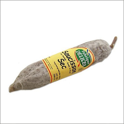 Fabrique Delices French Dry Salami - Saucisson Sec - 12oz (Pack of 2)