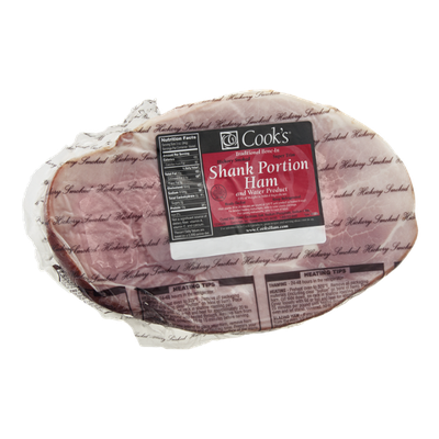 Cook's Shank Portion Ham Hickory Smoked