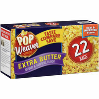 Pop Weaver Extra Butter Microwave Popcorn