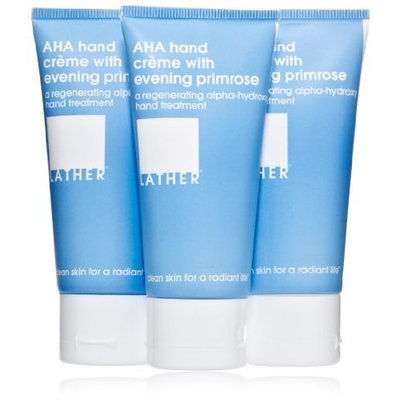 Lather HER AHA Hand Crème with Evening Primrose Trio