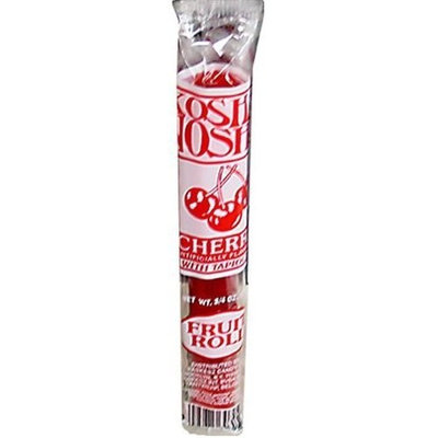 Paskesz Fruit Leather, Cherry, .75-Ounce Bags (Pack of 48)
