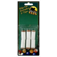 Minnesota Fats Slip On Ferrules & Tips, 6 tips