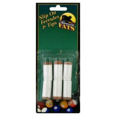 Minnesota Fats Slip On Ferrules & Tips, 6 tips