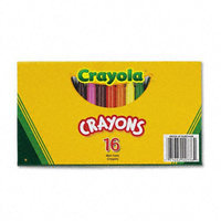 Crayola LLC Large Crayons (16 Colors per Box)