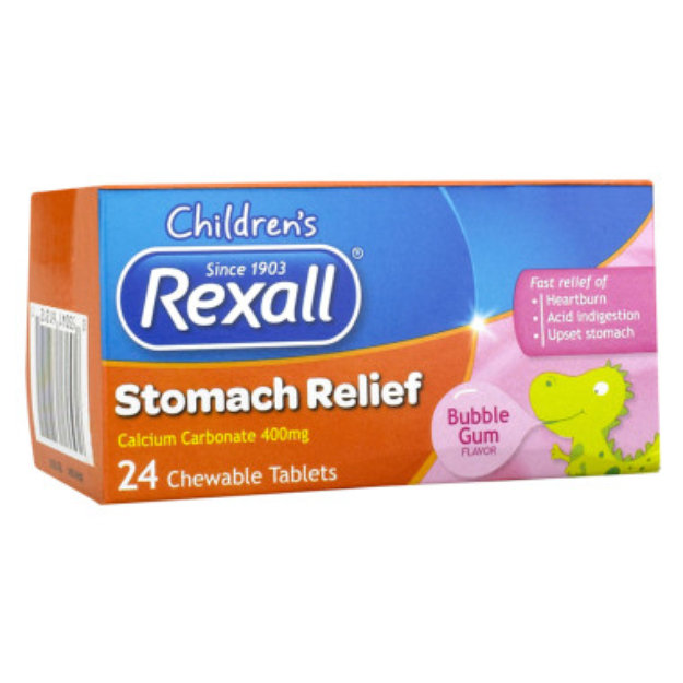 Rexall Children's Stomach Relief Bubble Gum, 24 ct Reviews 2019