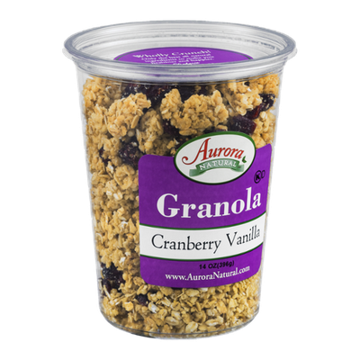Aurora Natural Granola Cranberry Vanilla