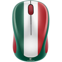 Logitech M317 Wireless Mouse - Mexico Stripe, Optical Tracking, Unifying Receiver, On And Off Switch - 910-004021
