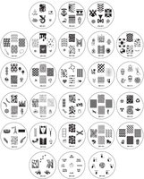 Bundle Monster 26pc Nail Art Image Manicure Stamping Plates-2013 CYO Collection