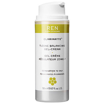 REN T-Zone Balancing Gel Cream, Combination, 1.7 fl oz