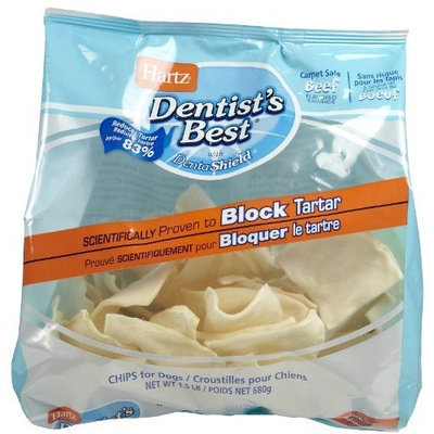 Hartz Dentist's Best Rawhide Chips 1.5 lb