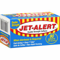 Bell Pharmaceuticals : Double Strength Caffeine 200 Mg Caplets Jet-Alert