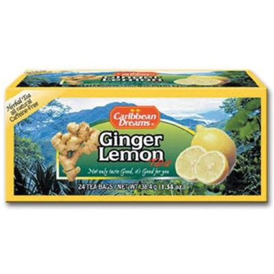 Caribbean Dreams Ginger Lemon Tea, 24 tea bags