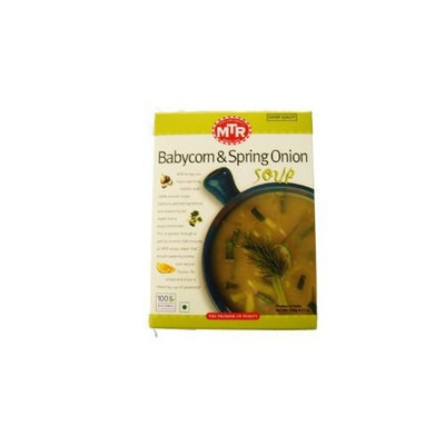 MTR Soup, Baby Corn and Spring Onion, 8.75-Ounce Boxes (Pack of 12)