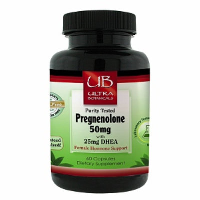 Ultra Botanicals - Pregnenolone plus DHEA Female Hormone Support - 60 Capsules
