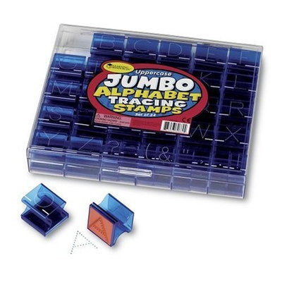 Learning Resources Jumbo Uppercase Alphabet Stamps