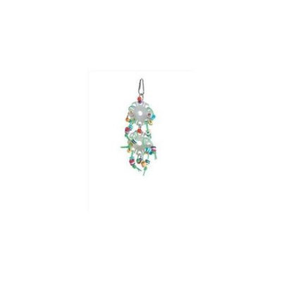 Caitec Bird Toys Caitec 489 Double Pinwheel 3 1/2 in. x 8 in.