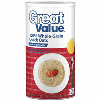 Great Value : Oven-Toasted Quick Oats