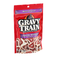 Gravy Train Steak Bones Beef Flavor Dog Snacks