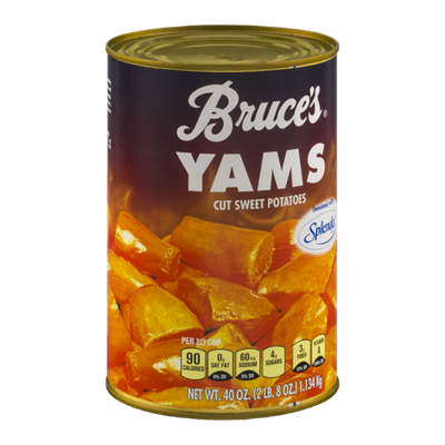 Bruce's Yams Cut Sweet Potatoes Sweetened with Splenda