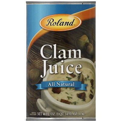 Roland All Natural Clam Juice, 46 fl oz, (Pack of 12)
