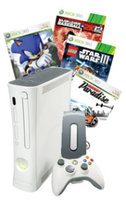 Xbox 360 20GB E Rated Refurbished Blast from the Past System Bundle