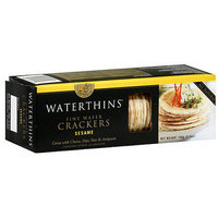Waterthins Sesame Crackers