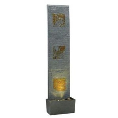 Kenroy Home Windows Lighted Indoor and Outdoor 64in. Floor Fountain