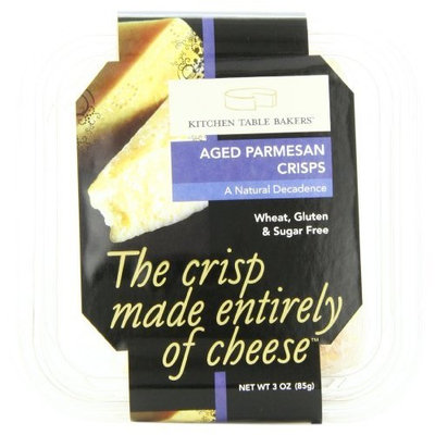Kitchen Table Bakers Aged Parmesan Crisps, 3-Ounce Packages (Pack of 4)